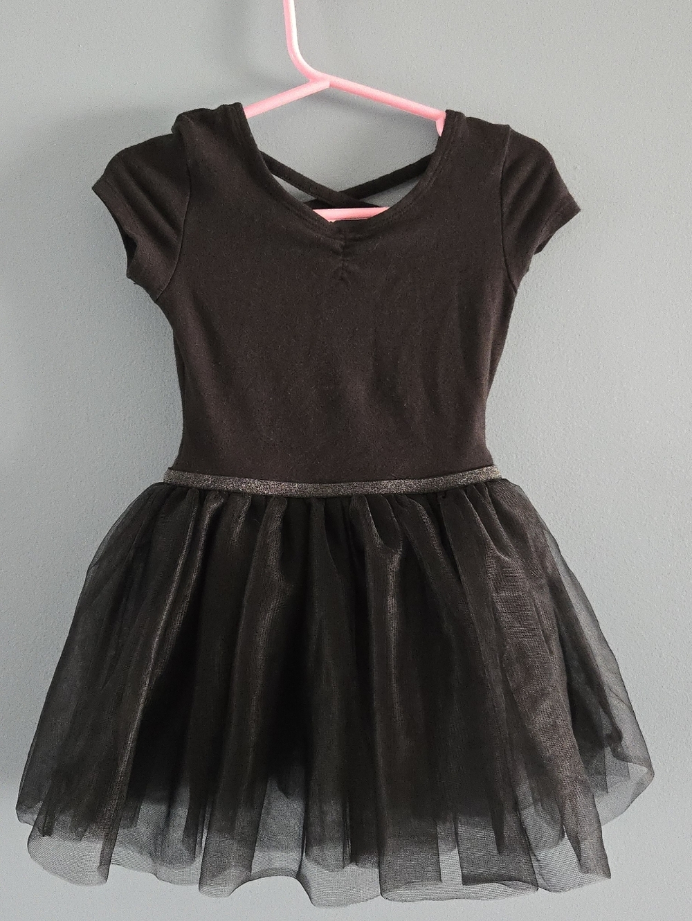 Black Tulle Ballet Dress for Kids 4/5